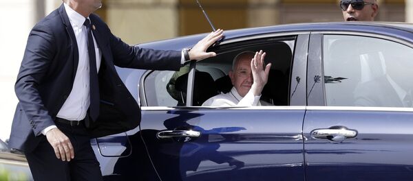 وصول بابا الفاتيكان إلى القاهرة - البابا فرنسيس - سبوتنيك عربي