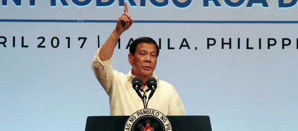 رئيس الفلبين رودريغو دوتيرت - سبوتنيك عربي