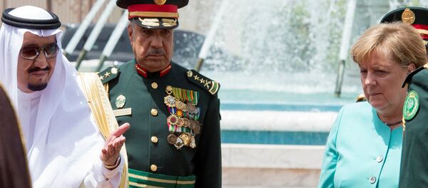 ميركل في السعودية - سبوتنيك عربي