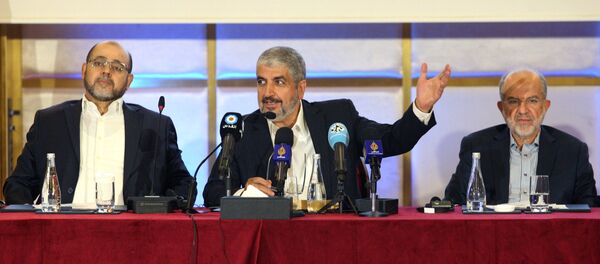 مشعل يعلن وثيقة حماس - سبوتنيك عربي