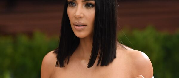 كيم كارداشيان في حفل ميت غالا -2017 في نيويورك - سبوتنيك عربي