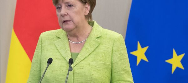 لقاء الرئيس الروسي فلايديمير بوتين والمستشارة الألمانية أنجيلا ميركل - سبوتنيك عربي