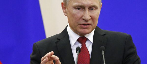 المؤتمر الصحفي للرئيس الروسي فلاديمير بوتين ونظيره التركي رجب طيب أردوغان - سبوتنيك عربي