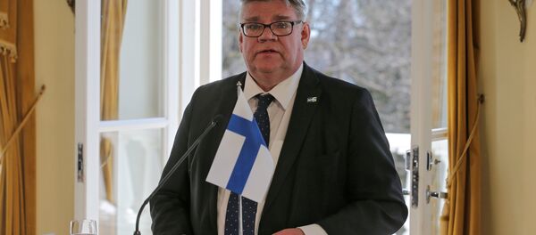 وزير الخارجية الفنلندي تيمو سويني، هيلسينكي، فنلندا - سبوتنيك عربي
