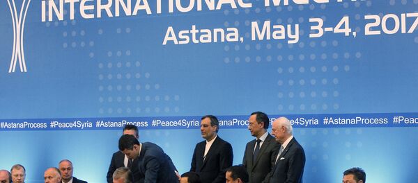 الجلسة العامة للجولة الرابعة من محادثات أستانا بشأن سوريا - سبوتنيك عربي