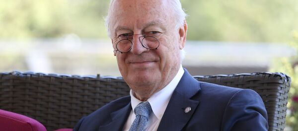 المبعوث الخاص للأمم المتحدة إلى سوريا، ستافان دي ميستورا في أستانا - سبوتنيك عربي