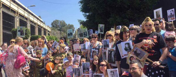 مسيرة  فوج الخالدين في بيروت - سبوتنيك عربي