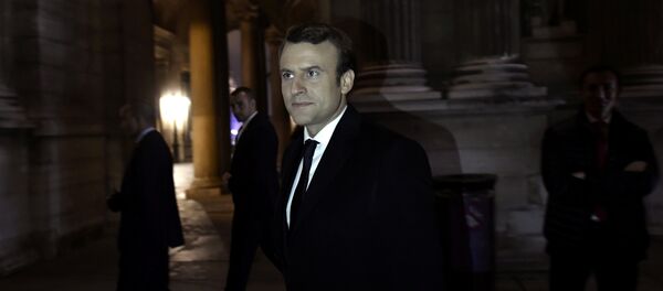الرئيس الفرنسي المنتخب إيمانويل ماكرون - سبوتنيك عربي