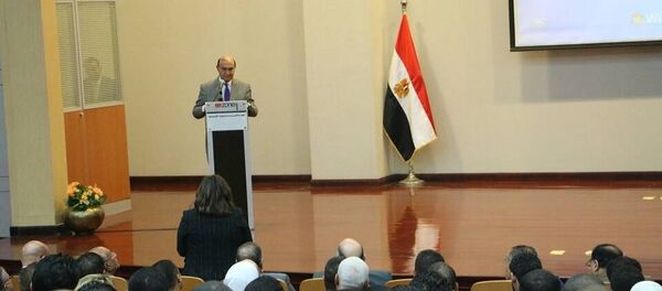 الفريق مهاب مميش رئيس هيئة قناة السويس والهيئة العامة للمنطقة الاقتصادية - سبوتنيك عربي