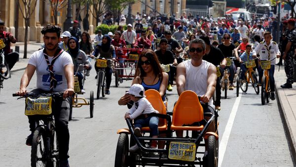ماراثون دراجات في بيروت - سبوتنيك عربي