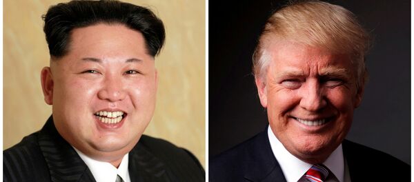 ترامب وكيم جونغ أون - سبوتنيك عربي