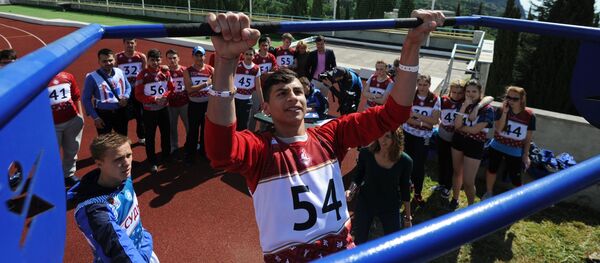 Дети из Сирийской Арабской Республики на отдыхе в Международном детском центре Артек в Крыму - سبوتنيك عربي