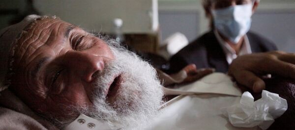 شيخ يمني مصاب بالكوليرا - سبوتنيك عربي