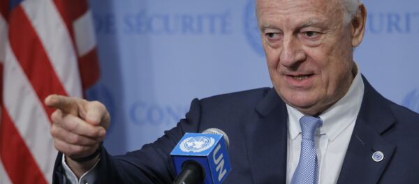 المبعوث الأممي إلى سوريا، ستيفان دي ميستورا - سبوتنيك عربي