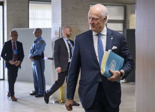 المبعوث الأممي إلى سوريا، ستيفان دي ميستورا المبعوث الأممي إلى سوريا، ستيفان دي ميستورا - سبوتنيك عربي