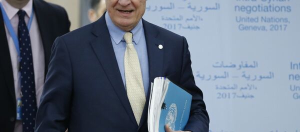 المبعوث الأممي إلى سوريا، ستيفان دي ميستورا - سبوتنيك عربي