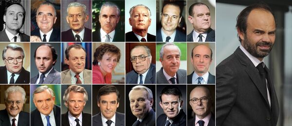 إدوار فيليب، النائب في حزب الجمهوريين اليميني، وعمدة مدينة لو هافر، رئيسا للوزراء - سبوتنيك عربي