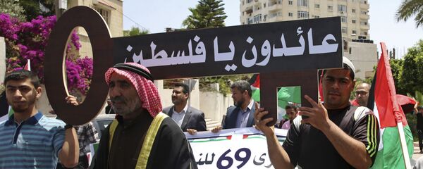 الفلسطينيون يحيون ذكرى النكبة بالفعاليات والمسيرات - سبوتنيك عربي