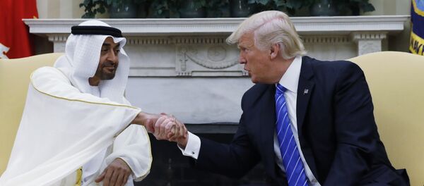 ترامب ومحمد بن زايد - سبوتنيك عربي