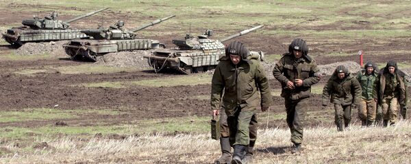 تدريب قوات جمهورية لوغانسك الشعبية تدريب قوات جمهورية لوغانسك الشعبية - سبوتنيك عربي