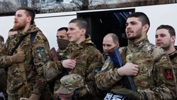 إرسال كتيبة سيتش إلى جنوب شرق أوكرانيا - سبوتنيك عربي