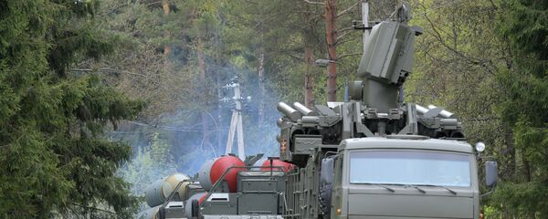 قافلة إس-400 وبانتسير- إس بمقاطعة موسكو - سبوتنيك عربي