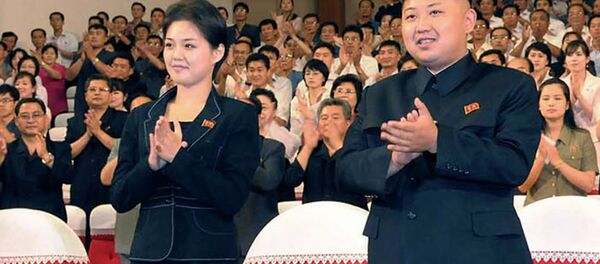 كيم جون أون مع قرينته - سبوتنيك عربي