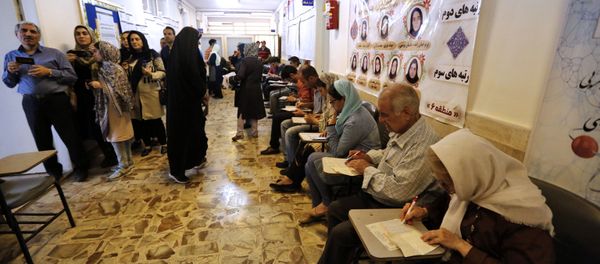 إيران - الانتخابات الرئاسية والبلدية في طهران، 19 مايو/ آيار 2017 - سبوتنيك عربي