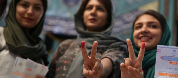 إيران - الانتخابات الرئاسية والبلدية في طهران، 19 مايو/ آيار 2017 - سبوتنيك عربي