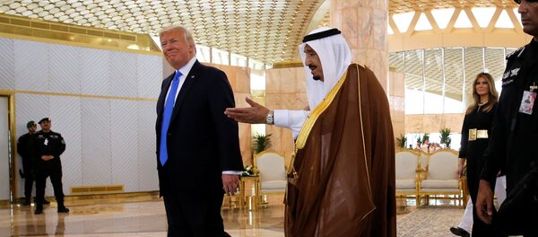 ترامب وسلمان في الرياض - سبوتنيك عربي