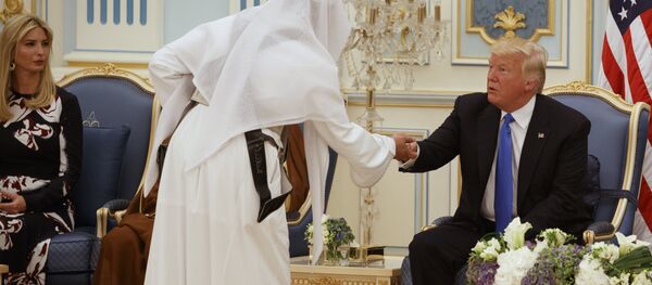 إيفانكا ترامب خلال زيارة الرئيس الأمريكي إلى السعودية - سبوتنيك عربي