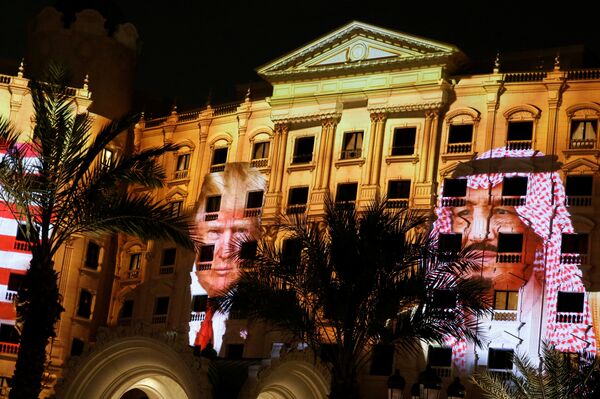 فندق ريتز كارلتون في الرياض الذي يقيم فيه الرئيس الأمريكي ترامب - سبوتنيك عربي