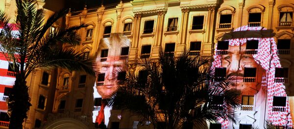 فندق ريتز كارلتون في الرياض الذي يقيم فيه الرئيس الأمريكي ترامب - سبوتنيك عربي