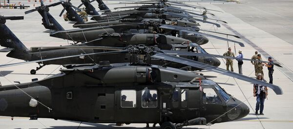 مروحيات بلاك هوك في مطار بن غوريون - سبوتنيك عربي