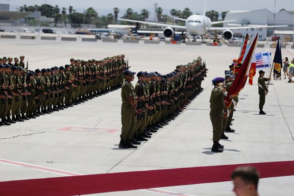 استعدادات في مطار بن غوريون لاستقبال ترامب - سبوتنيك عربي