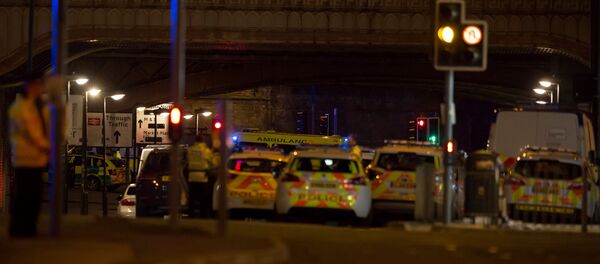 سيارات الشرطة في موقع الحادث - سبوتنيك عربي