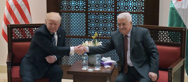 الرئيس الأمريكي والفلسطيني - سبوتنيك عربي