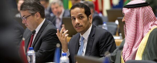 وزير الخارجية القطري، محمد بن عبدالرحمن آل ثاني وزير الخارجية القطري، محمد بن عبدالرحمن آل ثاني - سبوتنيك عربي