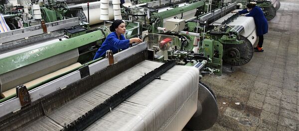 مصنع نسيج في دمشق، سوريا - سبوتنيك عربي