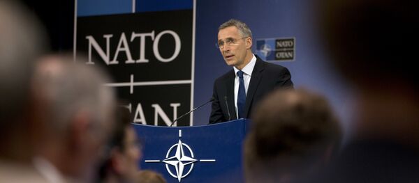 الأمين العام لحلف الناتو ينس ستولتنبرغ، بلجيكا 24 مايو/ آيار 2017 - سبوتنيك عربي