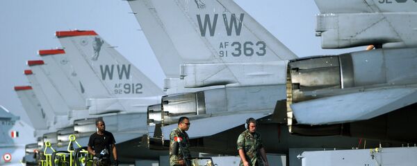 طائرات القوات الجوية الأمريكية من طراز إف-16 - سبوتنيك عربي