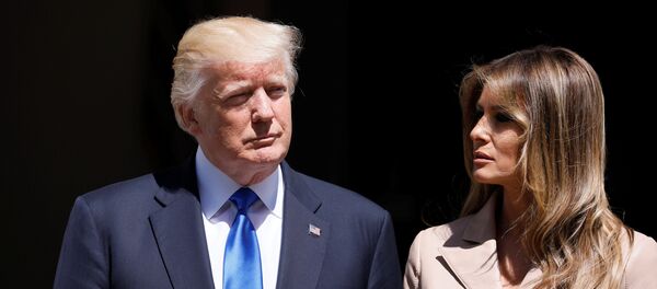 ترامب وزوجته في قمة الناتو ببروكسيل - سبوتنيك عربي