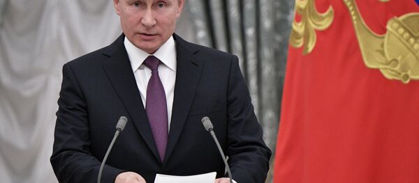 الرئيس الروسي فلاديمير بوتين في الكرملين - سبوتنيك عربي