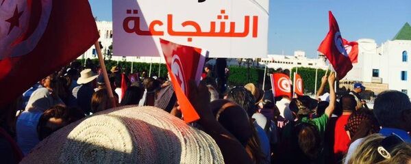 مظاهرات في تونس لدعم عملية الأيادي النظيفة - سبوتنيك عربي