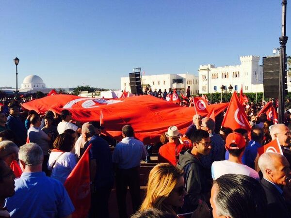 مظاهرات في تونس لدعم عملية الأيادي النظيفة - سبوتنيك عربي