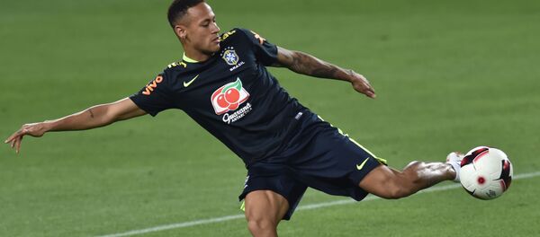 لاعب فريق كرة القدم البرازيلي نيمار - سبوتنيك عربي