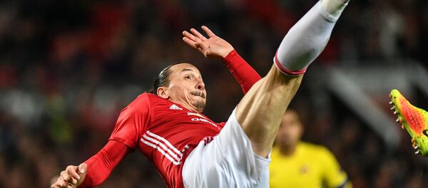 لاعب مانشستر يونايتد زلاتان إبراهيموفيتش لاعب مانشستر يونايتد زلاتان إبراهيموفيتش - سبوتنيك عربي