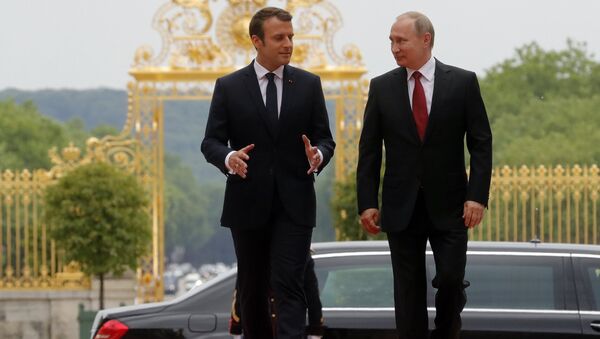 ماكرون يلتقي بوتين في باريس - سبوتنيك عربي