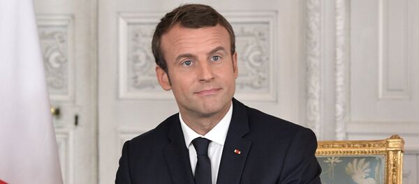 الرئيس الفرنسي إيمانويل ماكرون - سبوتنيك عربي