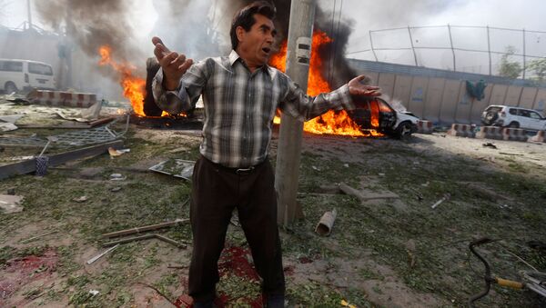 انفجار في كابول، أفغانستان(أرشيفية) - سبوتنيك عربي